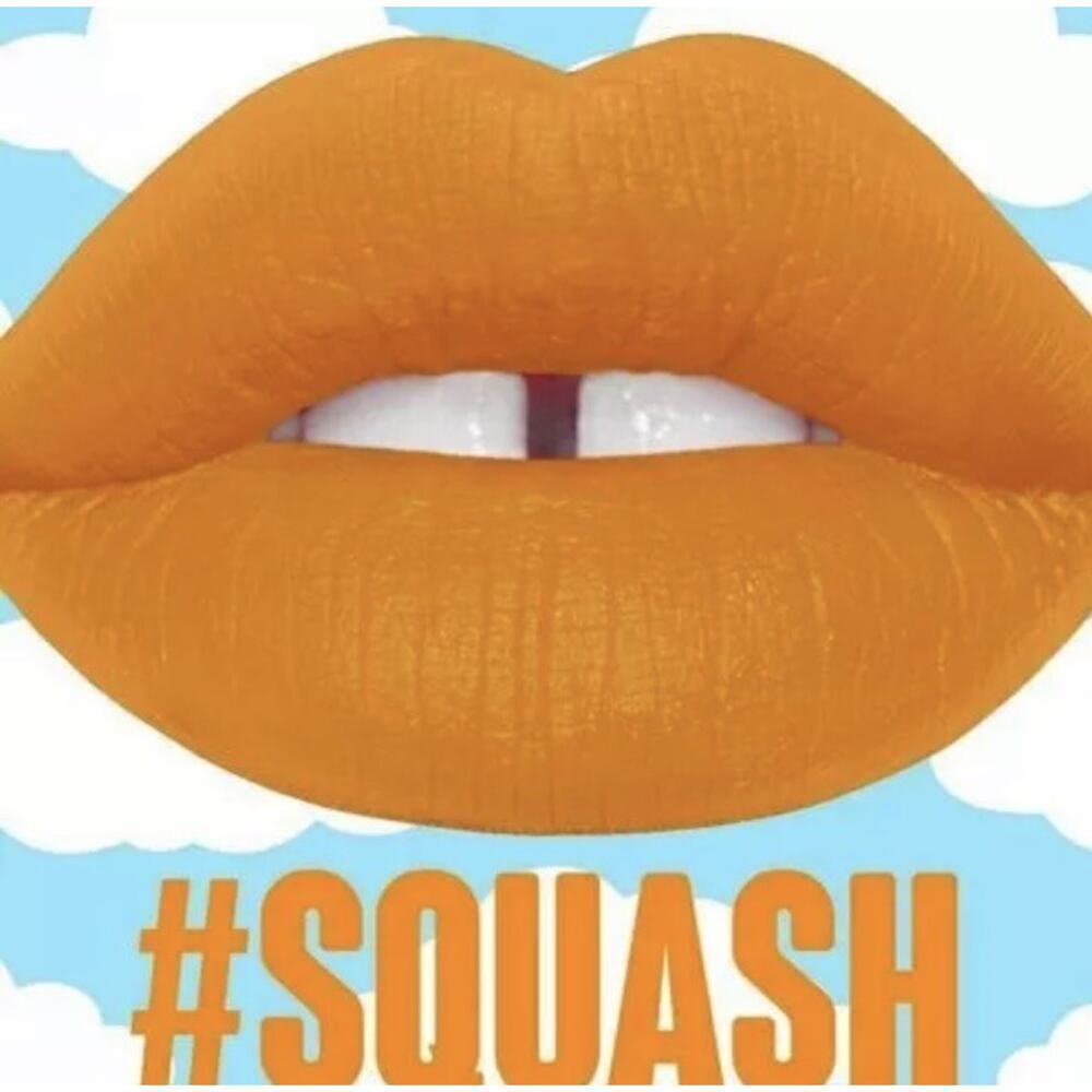 Lime Crime Velvetines Liquid Matte Lipstick Squash Vegan (NEW) Yellow In Box
